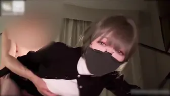 “极品COSPLAY水果猫”火辣女上司对上进员工的奖励
