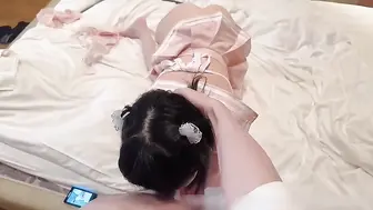 粉红情趣水手服私密流出！童颜嫩妹床上极致反差火辣互动全程实录