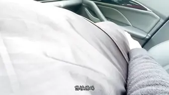 乱伦与性感黑丝小姨子在野外车震，对话刺激