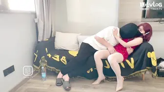 [糖心Vlog] 嫂子的诱惑 偷情老公兄弟嫩穴疯狂榨精中出 - 娅米