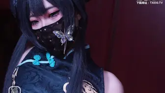 [糖心Vlog] 龙华妃咲COS老师 即便在此处发生任何事 妾身都不会怪罪于你的永远不会 - 明纱柚奈