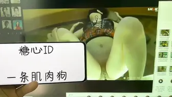 【糖心VLOG】【祈求受虐】活体打桩机「一条肌肉狗」的母狗调教养成，骚逼小母狗饥渴穴舔着鸡吧自己湿透了