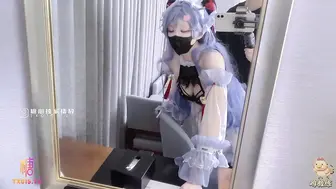 [糖心Vlog] 原神我的 cos 女友突发惊喜让我体验甘雨的性体盛宴 - 鸡教练