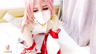 [糖心Vlog] 被强奸内射的八重神子 是强奸还是计谋 就有神子来决定 - 原神 - 桥本香菜